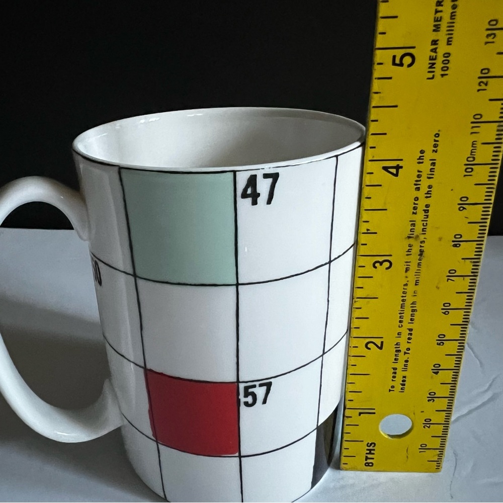 Kate Spade “Say The Word” Crossword Puzzle Mug by Lenox - Picture 3 of 9